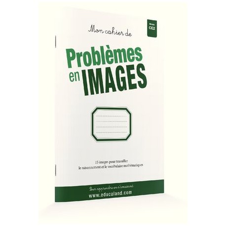 Mon cahier problèmes en images - CE2 (lot de 5)