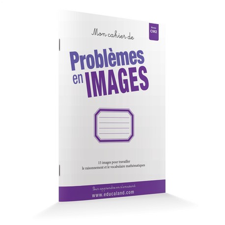 Mon cahier de Problèmes en images CM2 - Lot 15