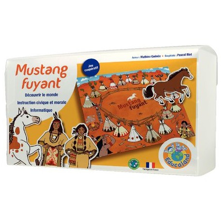 Mustang fuyant - Niveau 1 - Grande Section Maternelle